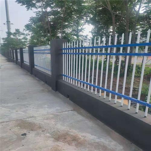 松 原锌钢围墙护栏网生产厂家 路边防护栏工程栏杆栅栏帝坤公司实体